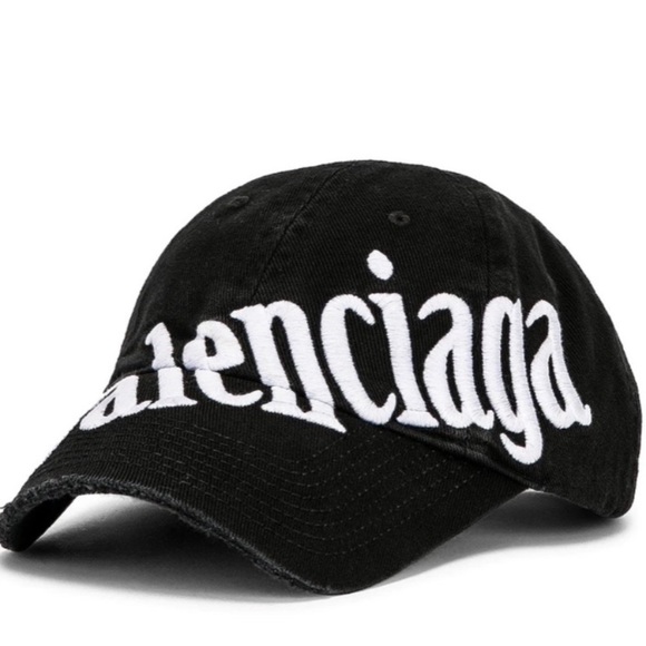 🆕Balenciaga Diagonal Logo Cap - Spring 2022 - Picture 2 of 8